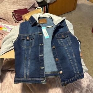 Boom Boom jeans sweatshirt jacket